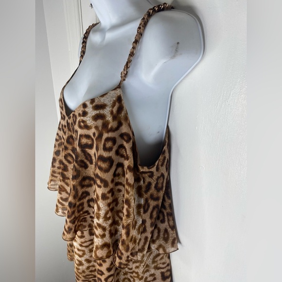 Thalia Sodi Leopard Print Layered Camisole - Picture 2 of 5